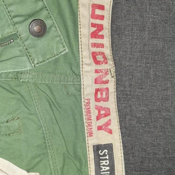 UNIONBAY Green Denim Jeans - Size: 32 - Picture 3 of 4